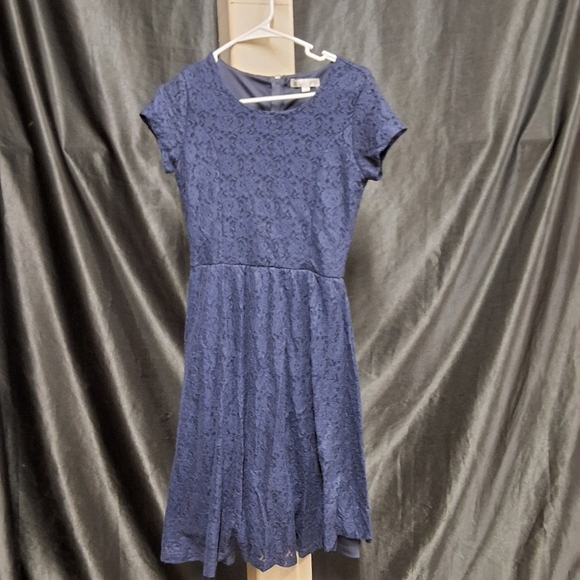 DE Collection Navy Midi Dress - Picture 1 of 9